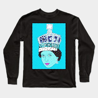 Halftone Queen No. 2 Long Sleeve T-Shirt